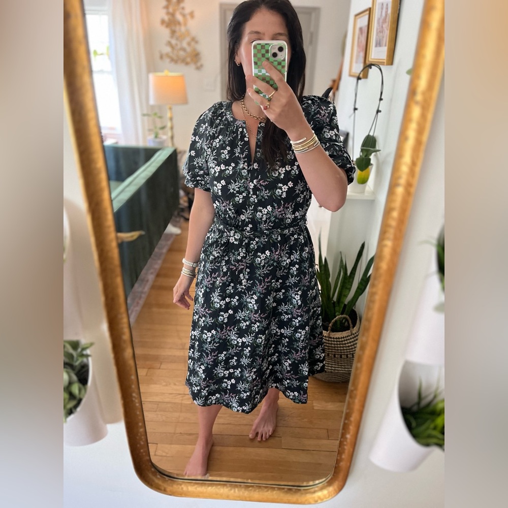 Banana Republic Floral Midi Dress
